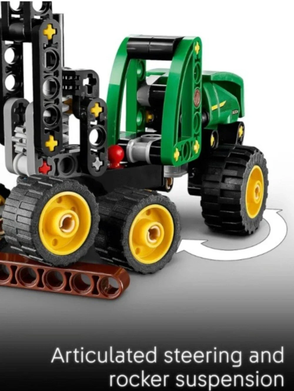 LEGO Technic John Deere Wheeled Harvester Set. NWT Ages 7+ 117 PCS
